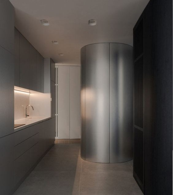 Lámina de Acero Inoxidable WPC Bambú Inox Pulido Decorativo recortable 1.22m x 2.80m x 8mm (Do it yourself)