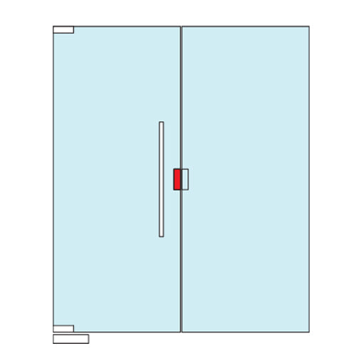 CERRADURA AL CENTRO.