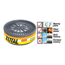 Cartucho para respirador THRS02.Con carbon activ. Efect. contra la mayoria de gases/pintura de spray