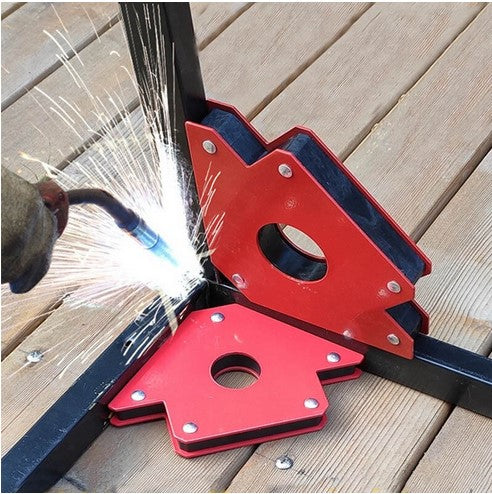 Soporte de Soldadura Escuadra Magnetica de 3"