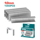 1000grapas 10mm x1.2mm para grapadora THT31142