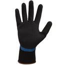 Guantes de Nitrilo Aries para trabajo pesado resistentes a quimicos y a objetos punzantes talla 10