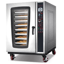 Horno de conveccion a gas 905*1450*1280mm 8 bandejas para panaderia