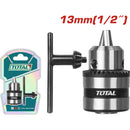 Mandrill de 13mm . Capacidad 1.5-13mm. Conex 1/2"-20UNF
