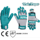 (1 par) Guantes de mecanico premium XL