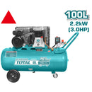 Compresor de aire de correa, 100L(26.4Gal) 2.2kW (3HP)  110-120V~50/60Hz.