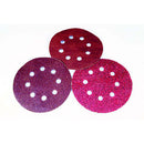 Disco De Lija Lijadora Orbital Con Agujeros (Velcro), 5 Piezas, P80 (125 Mm 5")
