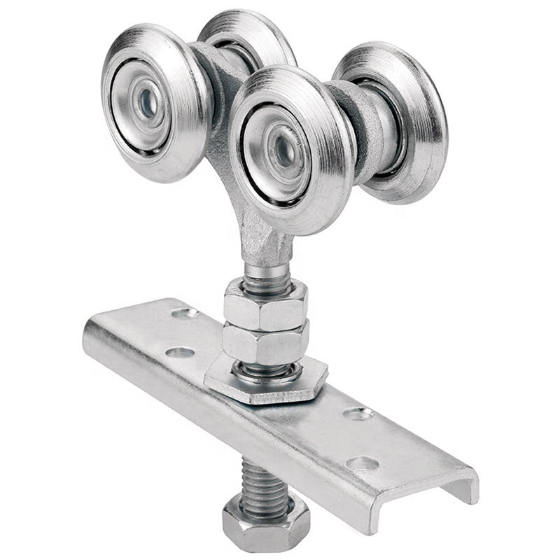 Garruchas de 55mm. 4 Ruedas para Porton. LZ0055 4F.