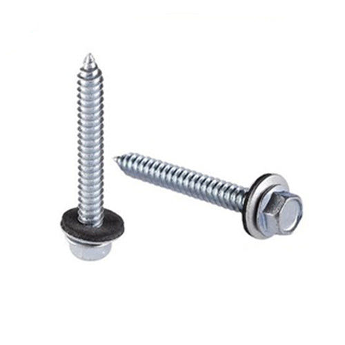 Tornillos para metal cabeza hexagonal de Acero Inoxidable 18-8 304. (Cajas de 100 unidades)