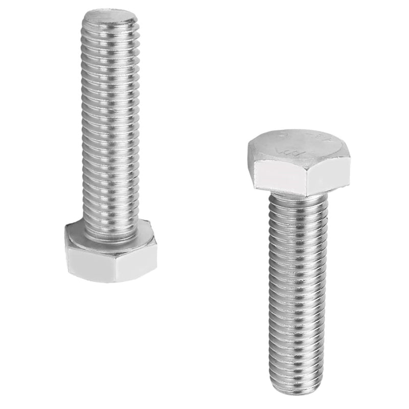 (caja 25) 3/4 x 1-1/2 Tornillo hexagonal rosca completa inoxidable 18-8.
