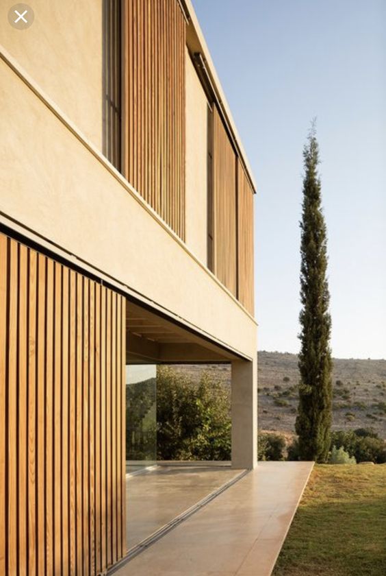 Pergola WPC Tubo Cuadrado 4" Grande Acabado Madera Abedul Exteriores 100x100x2900mm