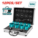 TACSH1121 Maletin con 12 pcs brocas cilindricas Bi-Metal