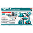 Llave impacto drill dado hexagonal 1/4" litio 20V. Brushless sin escobillas Torque 200NM Incuye 2 Bateria +cargador