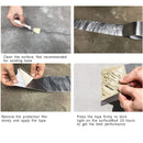 Cinta tapagoteras goma de butilo y aluminio iSeal-Band para filtraciones de techo. 4¨ancho x 5 mts largo duración 30 años. sellado definitivo