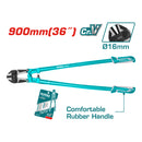 Cizalla manual de 36". Cuchilla de Cr-V.