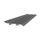 Lama de Louver en foma de Z. Espesor 1.3 mm. Largo 5.85 mts. Acabado Anodizado Silve