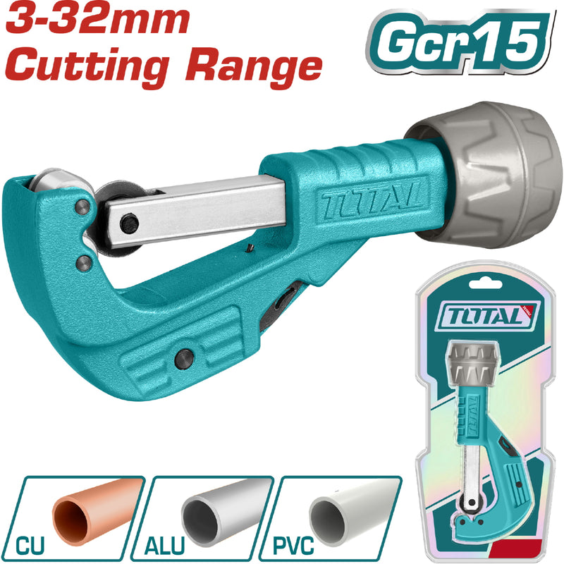 Cortador de tubo de cobre y alumnio. Corta hasta  32 mm