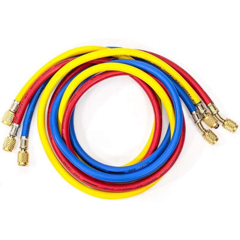 Bomba de Vacio R12, R22, R134A y R410A refrigeracion HVAC - A/C de 1/4 HP y Kit manometro