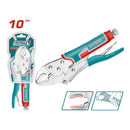 Alicate de presion 10" mandibula curva. Modelo económico