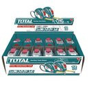 Cinta metrica y pulgada 8 mts x 25 mm. Alta calidad.