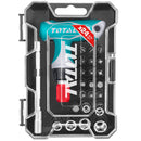 Llave T de 24 PCS Mixto ratched puntas variadas