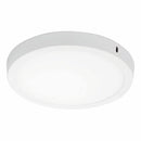 Panel LED Superficie 12W 65K Redondo Blanco. Lámpara de Techo Superficial.
