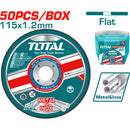 Kit en lata de 50 discos corte de metal y acero inoxidable.