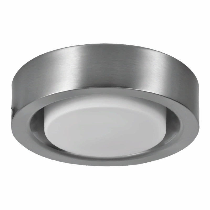 Lámpara de Techo Plafón Color Nickel Satinado 1xE27 280x95mm