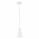 Lámpara Colgante Blanco 1XE27, 110x1400mm Acogedora y Elegante.