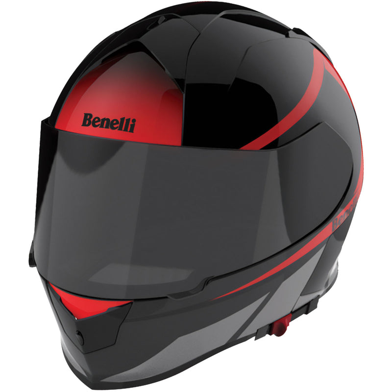Casco KV-03 Benelli Negro-Rojo Talla M