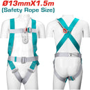 Arnes de Seguridad. Con 1 punto de fijación y 4 puntos de ajuste. Material: Poliéster resistente