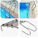 (1Pza) Peldaño de escalera de Piscina de acero inoxidable, antideslizante.