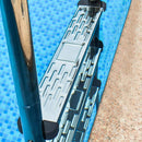 (1Pza) Peldaño de escalera de Piscina de acero inoxidable, antideslizante.