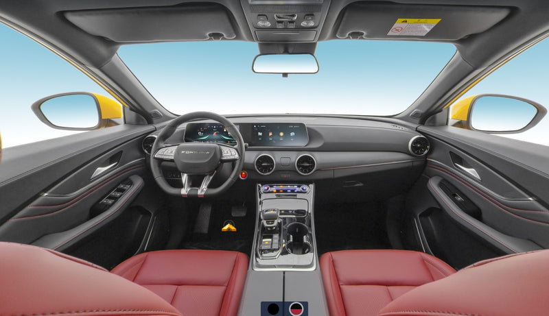 T5EVO Forthing  EDICION LIMITADA HEATWAVE 360° Cam+Masajes Color Heat Golden/Interior Rojo