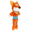 Juguete Plush zorro naranja para mascota