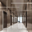 Lámina de Acero Inoxidable WPC Bambú Silver Plata Decorativo recortable 1.22m x 2.80m x 8mm (Do it yourself)