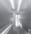 Lámina de Acero Inoxidable WPC Bambú Silver Plata Decorativo recortable 1.22m x 2.80m x 8mm (Do it yourself)