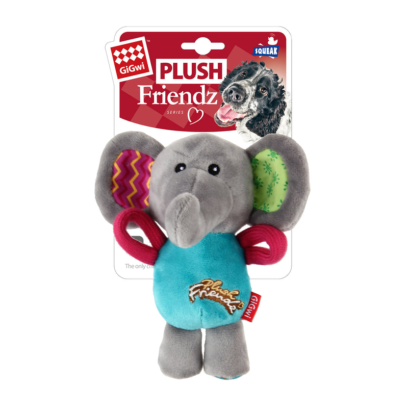 Juguete Plush Elefante de tela para mascotas