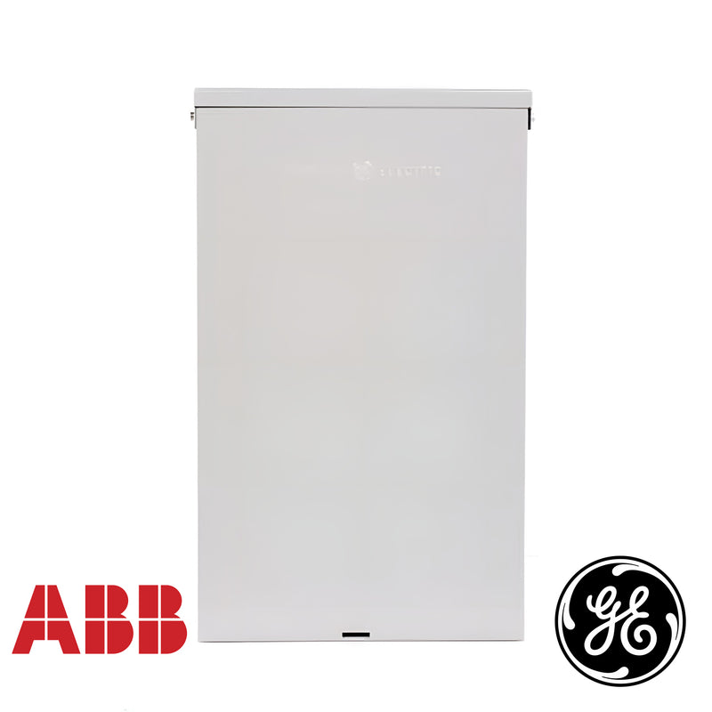 Panel eléctrico 125A, 120/240V 12Cts. Caja Breaker Convertible General Electric (GE) Tablero Eléctrico Monofásico TLM1212RCU