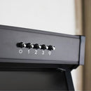 Extractor de grasa Compacta 90. Color negro.