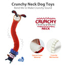 Juguete Perro cuello largo crunchy para mascota