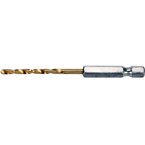Broca Para Metal De Titanio Con Vastago Hexagonal (3.2 Mm)