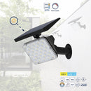 Lámpara estaca Solar LED Negra 13W - 800 Lumens, CCT 3000K/6500K.Función de auto encendido y auto apagado. Lámpara estaca solar.