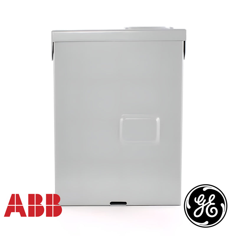 Panel eléctrico 70A, 120/240V 2Cts. Caja Breaker Para Exterior General Electric (GE) Tablero Eléctrico Monofásico TL270RCU
