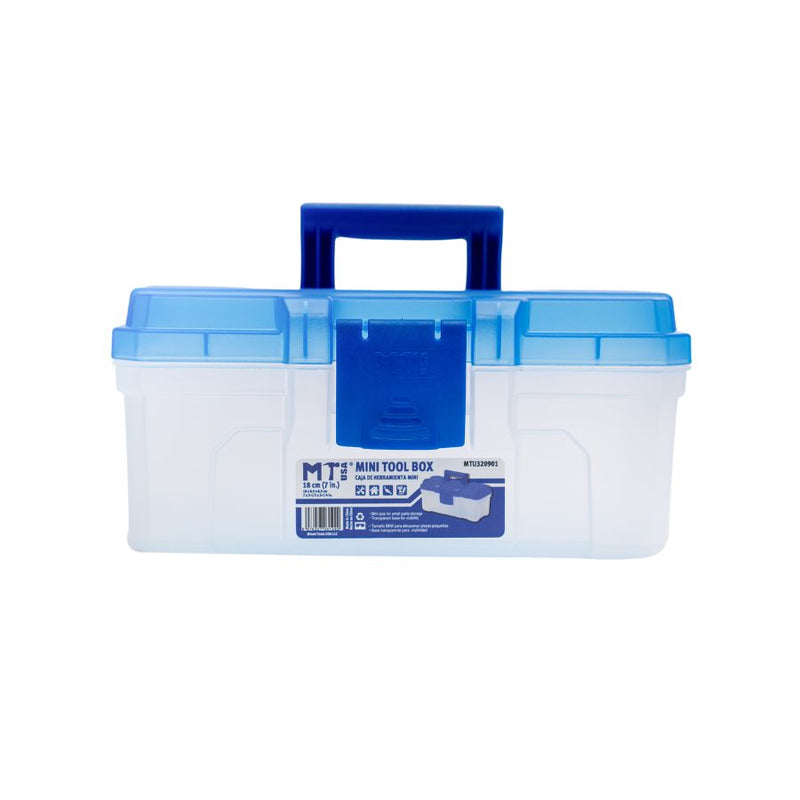 Caja de herramientas multiusos de plástico 7”