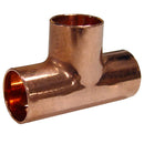 Conector T de cobre de 1 1/4"