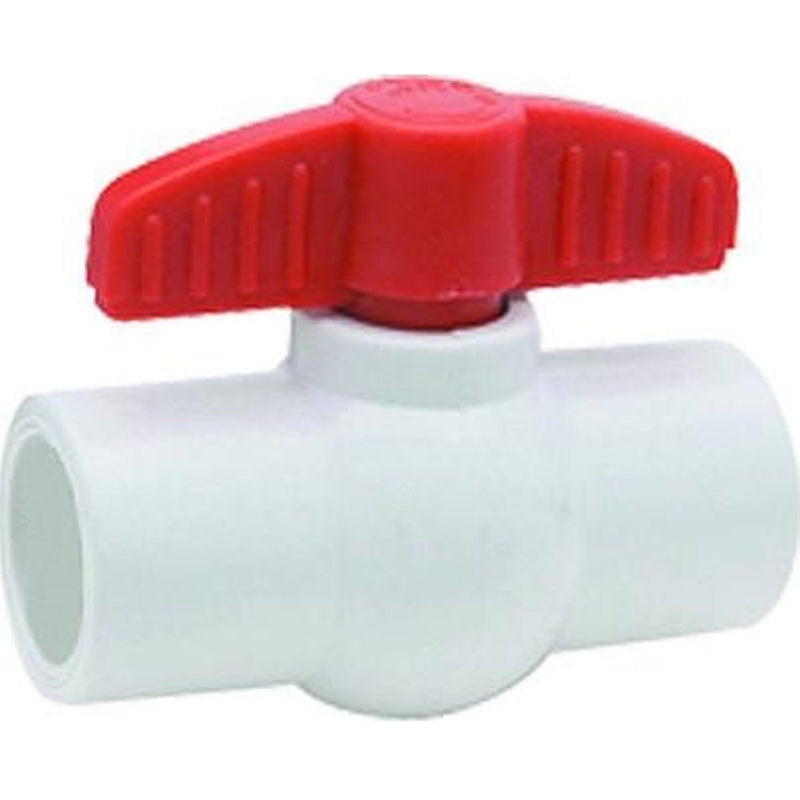 Válvula de paso PVC 2" para usar con pegamento 150PSI