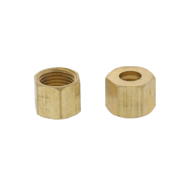 Tuercas de latón de compresión (