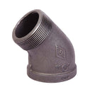 Codo de 45° para calle. Galvanizado de 1/2"