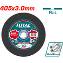 Disco de corte de metal abrasivo 16" 405x3.0mm Disco de corte plano para metal